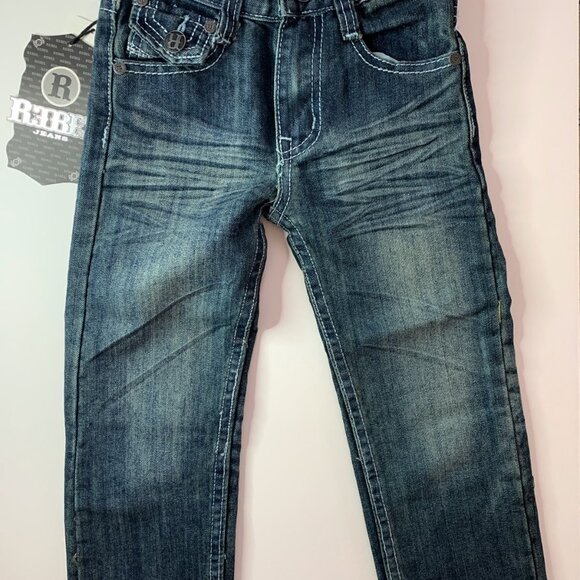 Rebel Cute Girl's Jeans Size 4t - Picture 1 of 5